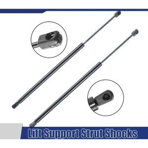 2 pcs Lift Support Shocks 15" Compressed 24" Opened New Sealed